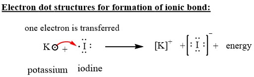 potassium iodide lewis structure