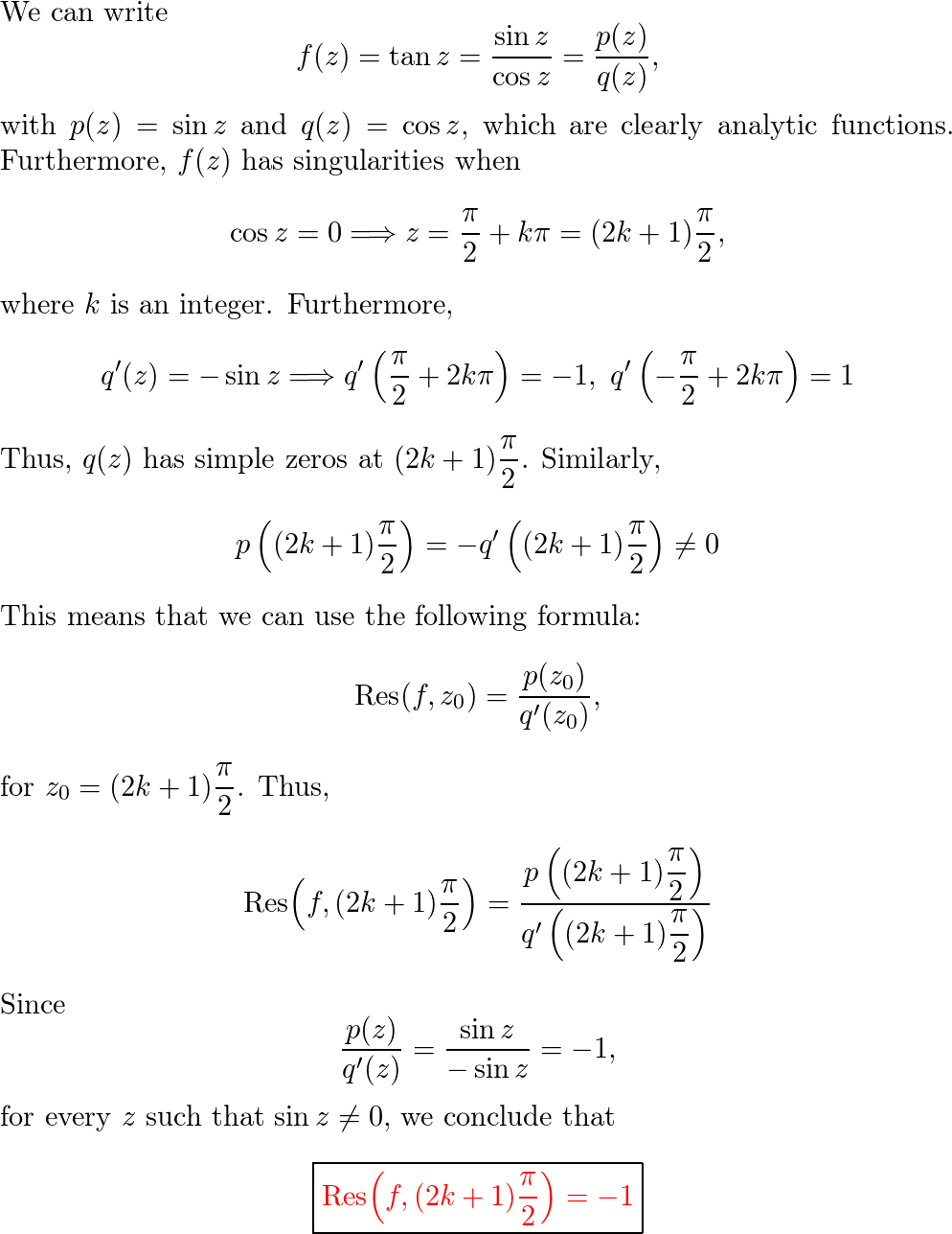 Find all the singularities in the finite plane and the corre | Quizlet