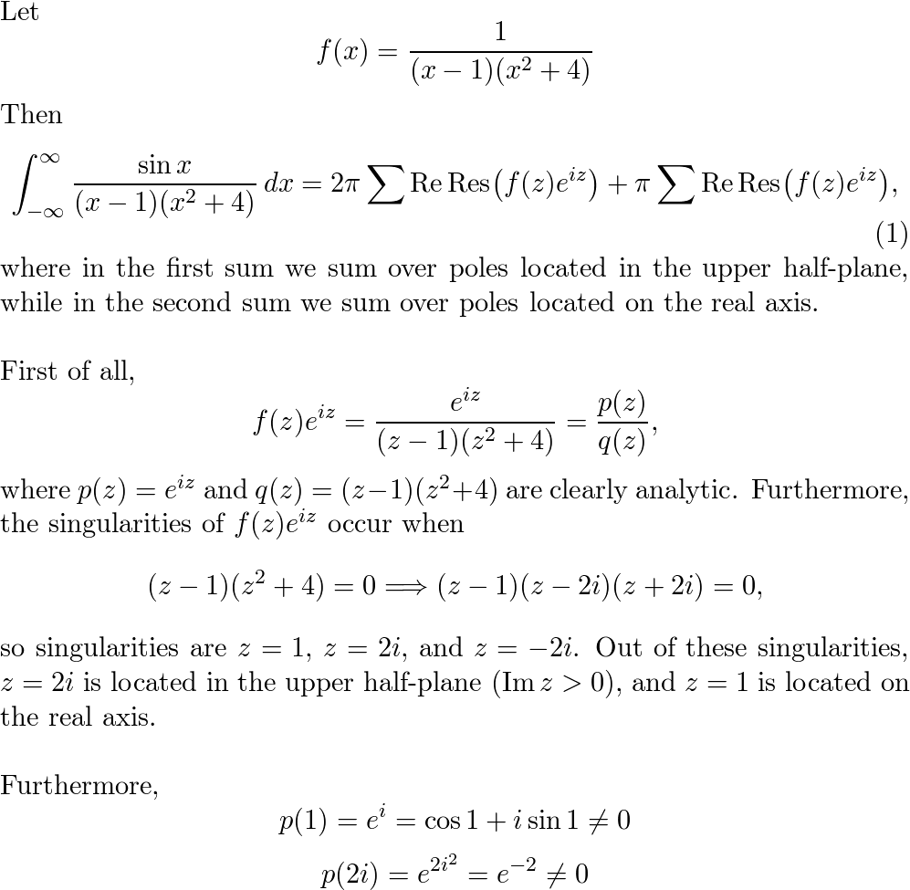 Evaluate The Following Integrals And Show Details Of Your Wo 