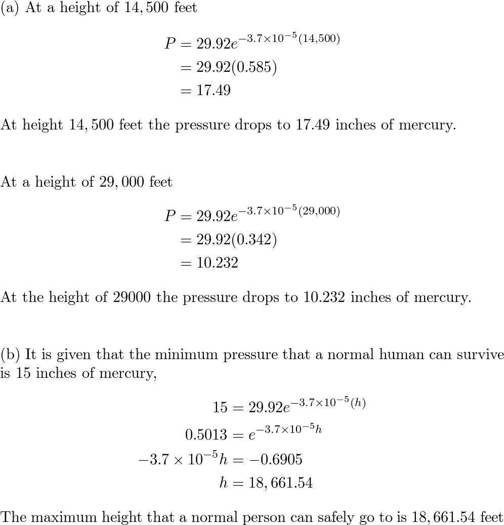 Atmospheric pressure p measured 2025 in inches of hg