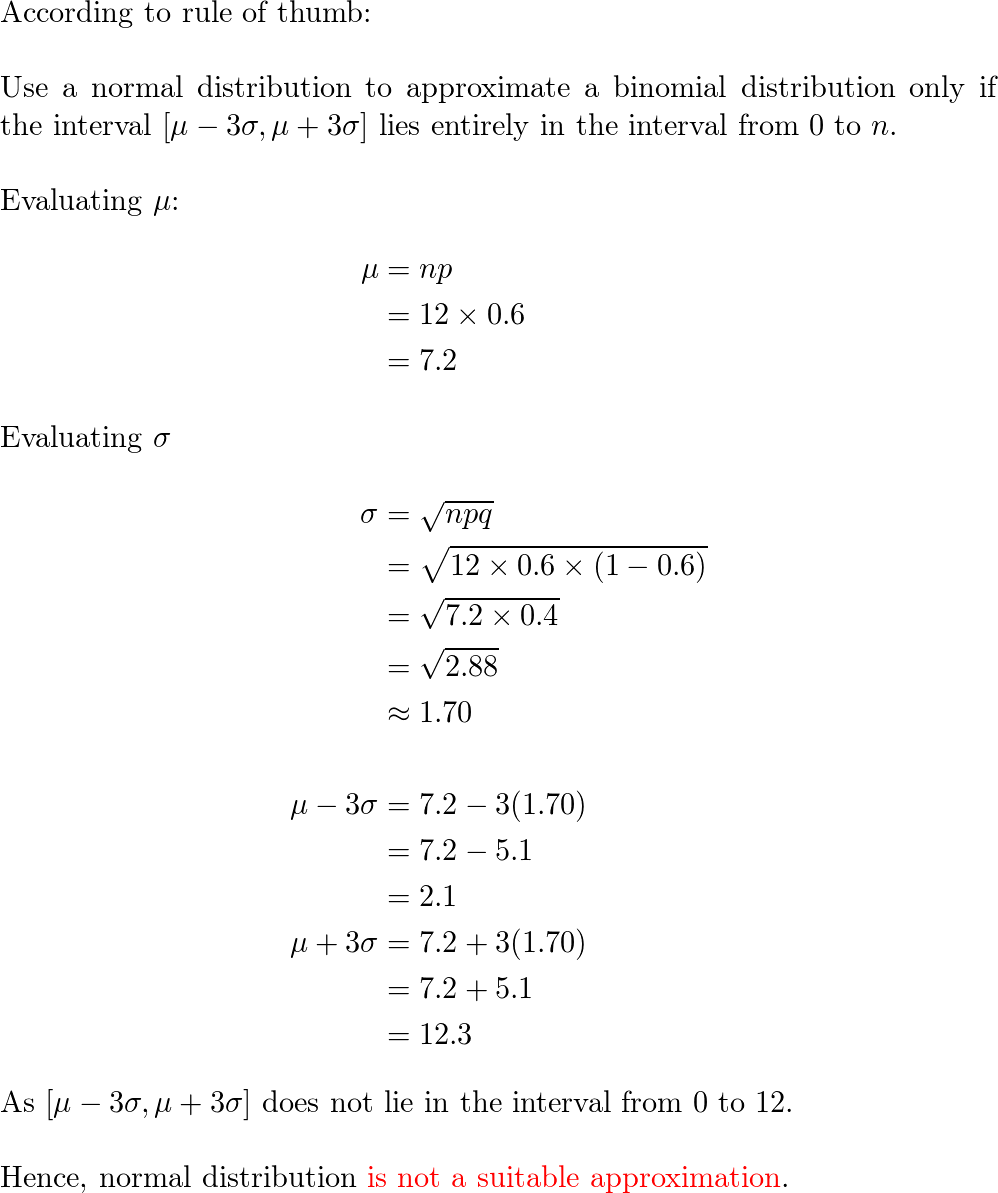 use-the-rule-of-thumb-test-to-check-whether-a-normal-distrib-quizlet