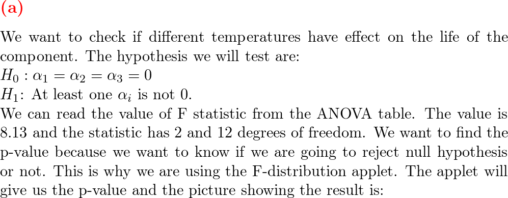 Solved An experimenter wishes to test the effect of oven