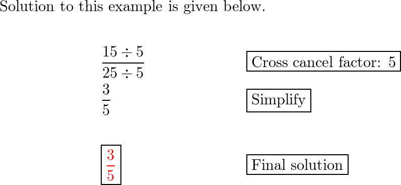 Write the fraction in simplest form. $\frac{15}{25}$ | Quizlet