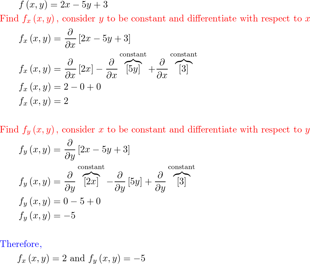 find-both-first-partial-derivatives-f-x-y-2x-5y-3-quizlet