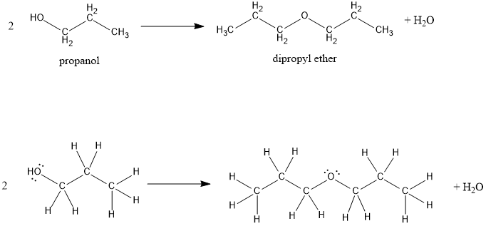 propanol lewis structure