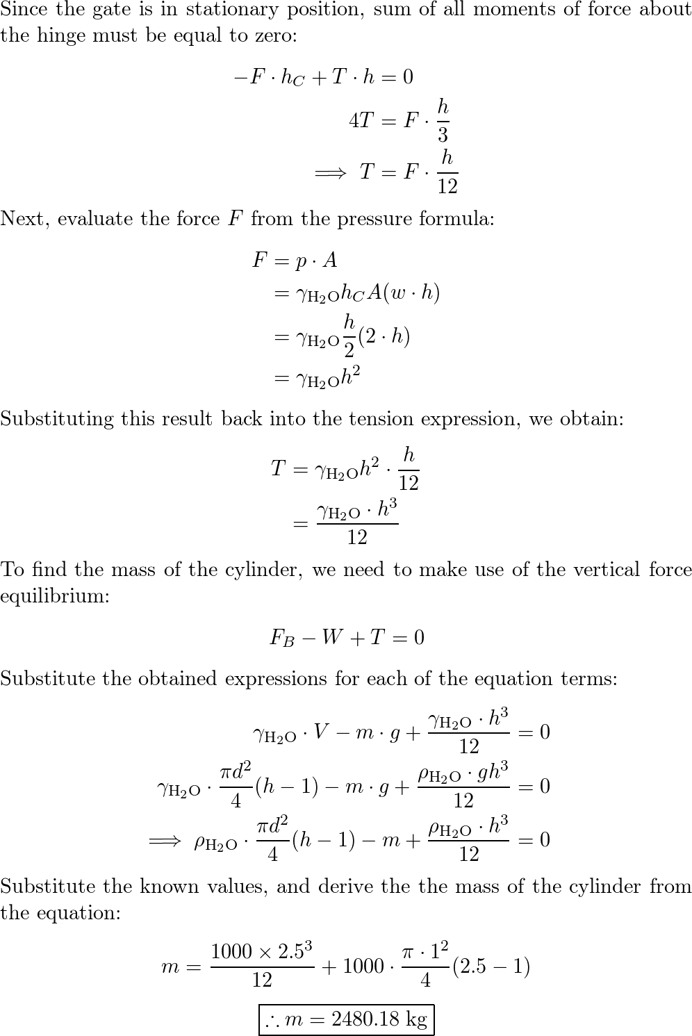 Fundamentals of Fluid Mechanics - 9780470262849 - Exercise 104 | Quizlet