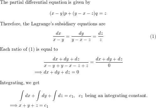Find The General Integral Of The Pde Math X Y P Y X Z Q Z Math Homework Help And Answers Slader