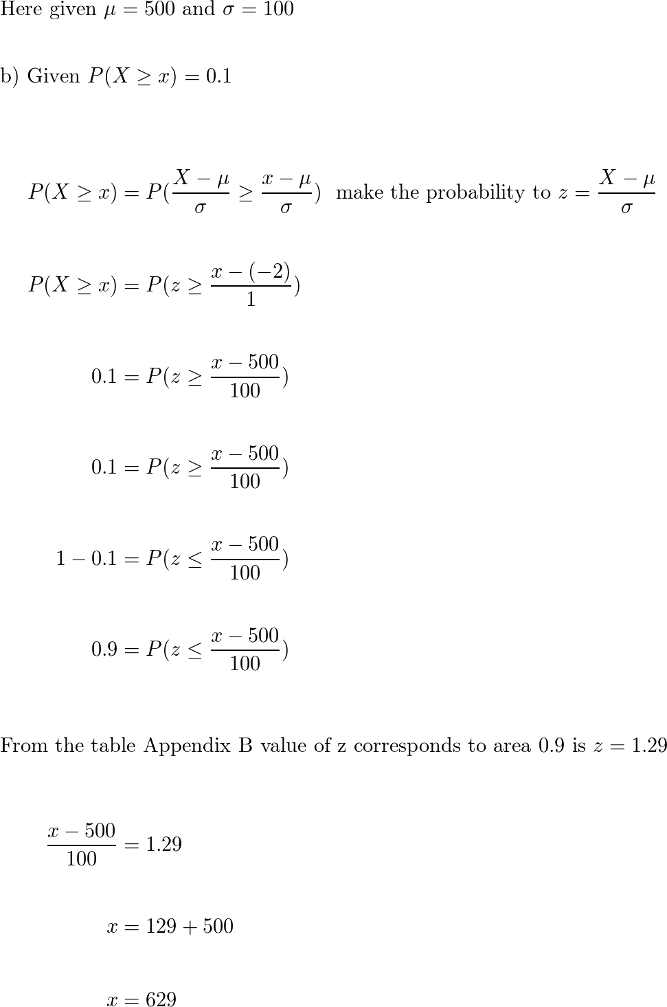 Assume that the mathematics score X on the Scholastic Aptitu