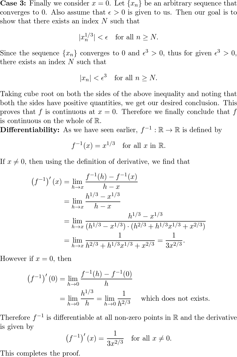 Advanced Calculus - 9780821847916 - Exercise 6 | Quizlet