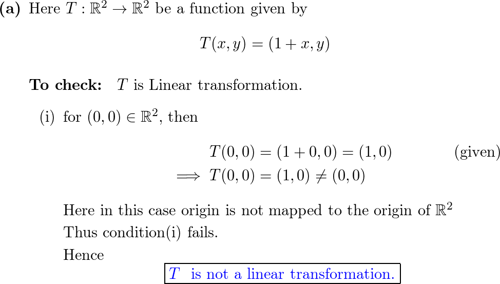 Linear Algebra - 9780135367971 - Exercise 1 | Quizlet