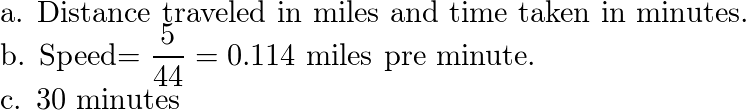 Solved (5) When running a road race you heard the timer call