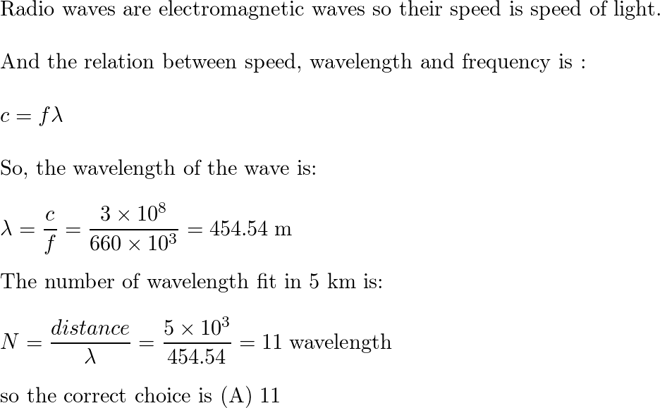 An AM radio listener is located $ \mathrm{~km}$ from the | Quizlet