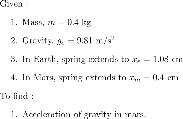 An Instrument To Measure The Acceleration Of Gravity On Mars Quizlet