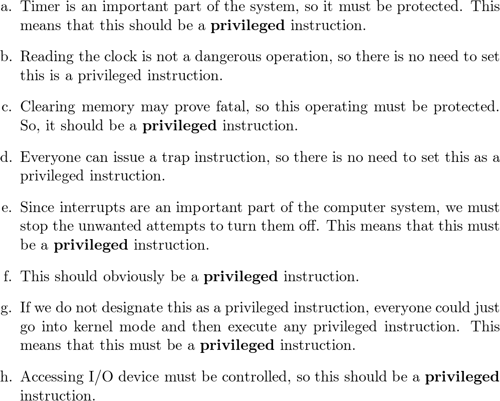 Operating System Concepts - 9780470128725 - Exercise 13 | Quizlet