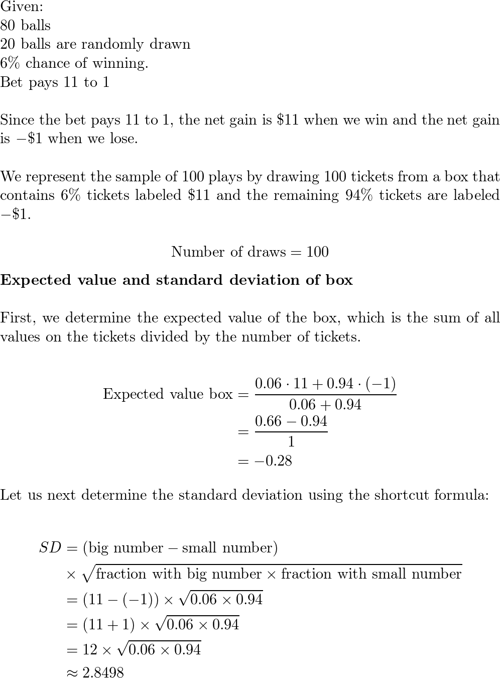 Keno Draw, $.25 bet to win $500 on 6/6 numbers, and $.25 bet to win $212.5  on 5/5 numbers. : r/gambling