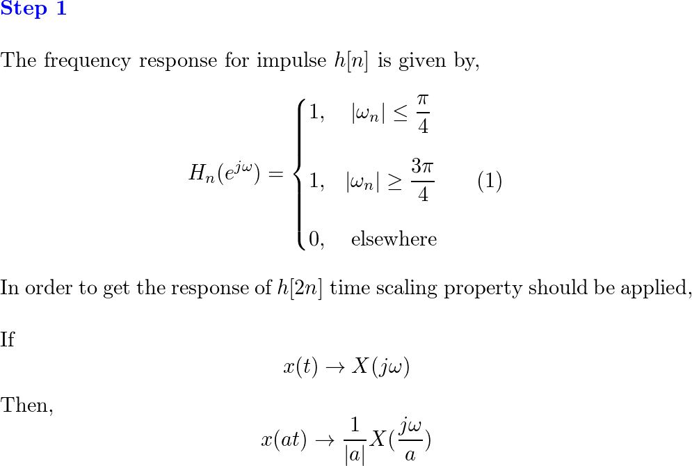 Signals And Systems - 9780138147570 - Exercise 17 | Quizlet