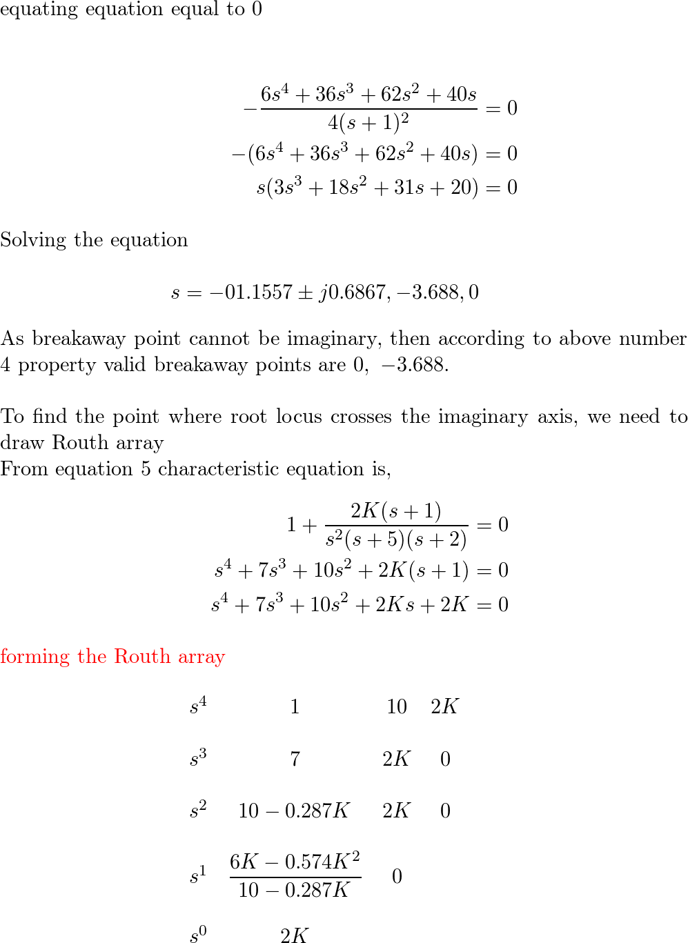 Modern Control Engineering - 9780136156734 - Exercise 7 | Quizlet