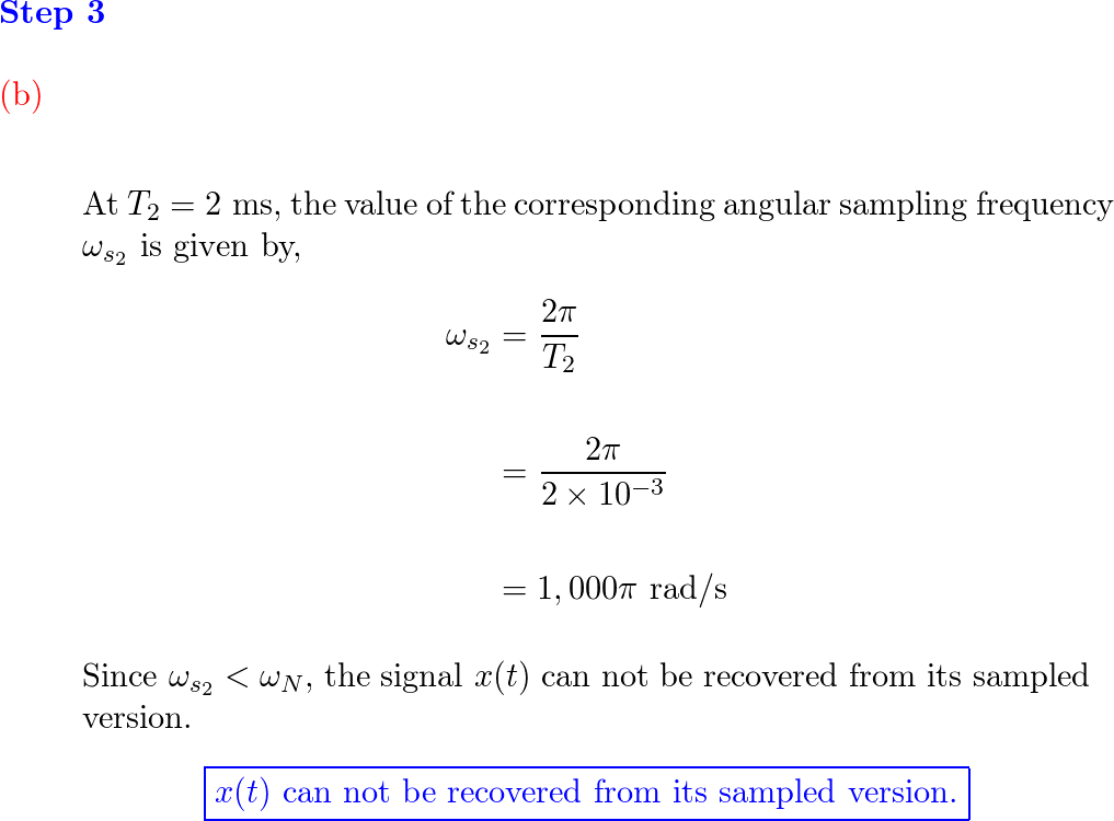 Signals And Systems - 9780138147570 - Exercise 2 | Quizlet