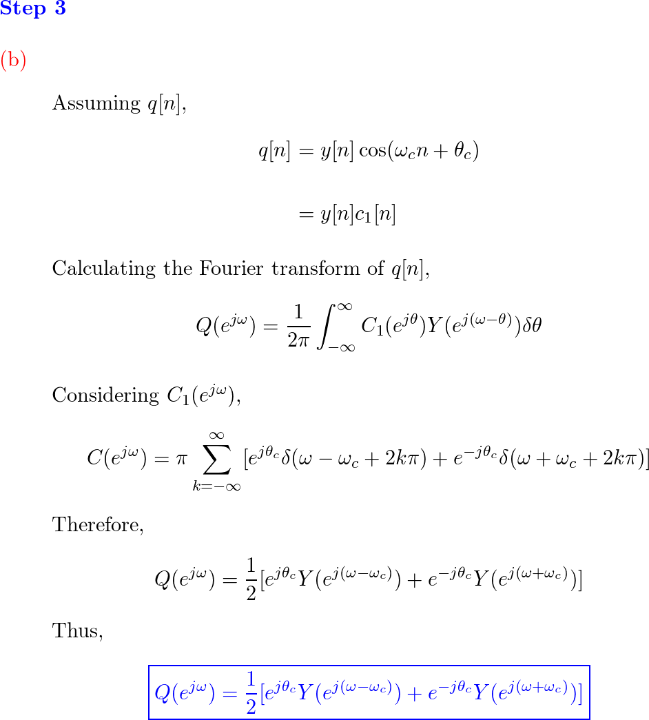 Signals And Systems - Exercise 32, Ch 8, Pg 638 | Quizlet