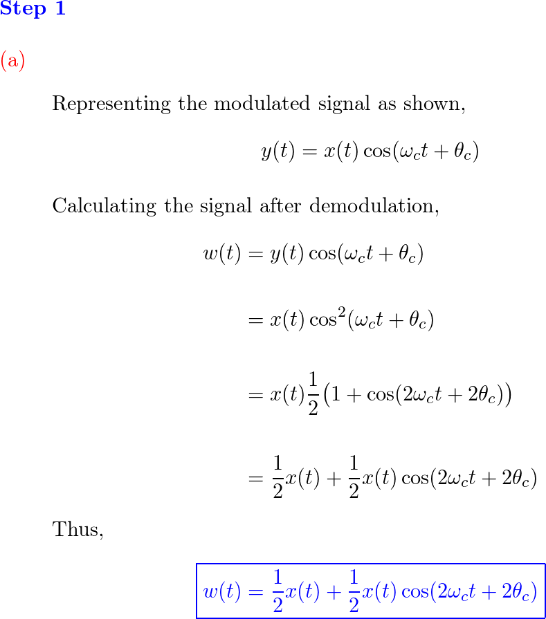 Signals And Systems - 9780138147570 - Exercise 21 | Quizlet