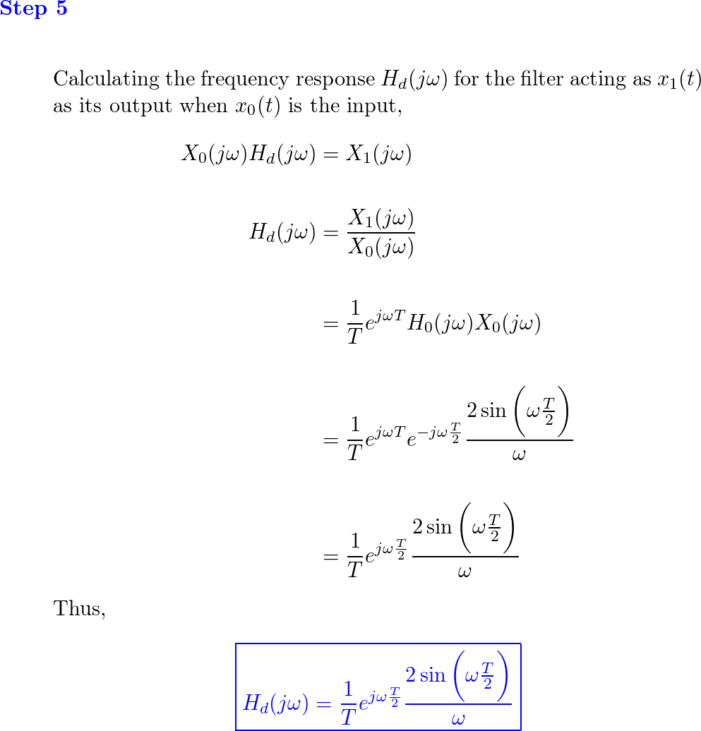 Signals And Systems - 9780138147570 - Exercise 7 | Quizlet