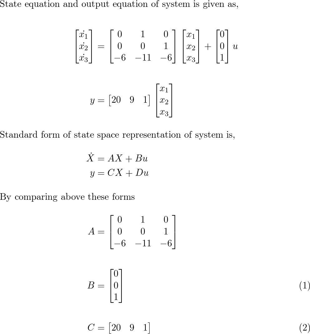 Modern Control Engineering - 9780133002256 - Exercise 15 | Quizlet