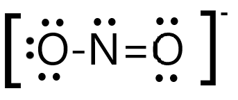 Draw the best Lewis structure(s) for the nitrite ion, $$ N | Quizlet