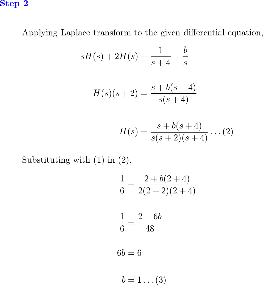 Signals And Systems - 9780138147570 - Exercise 32 | Quizlet