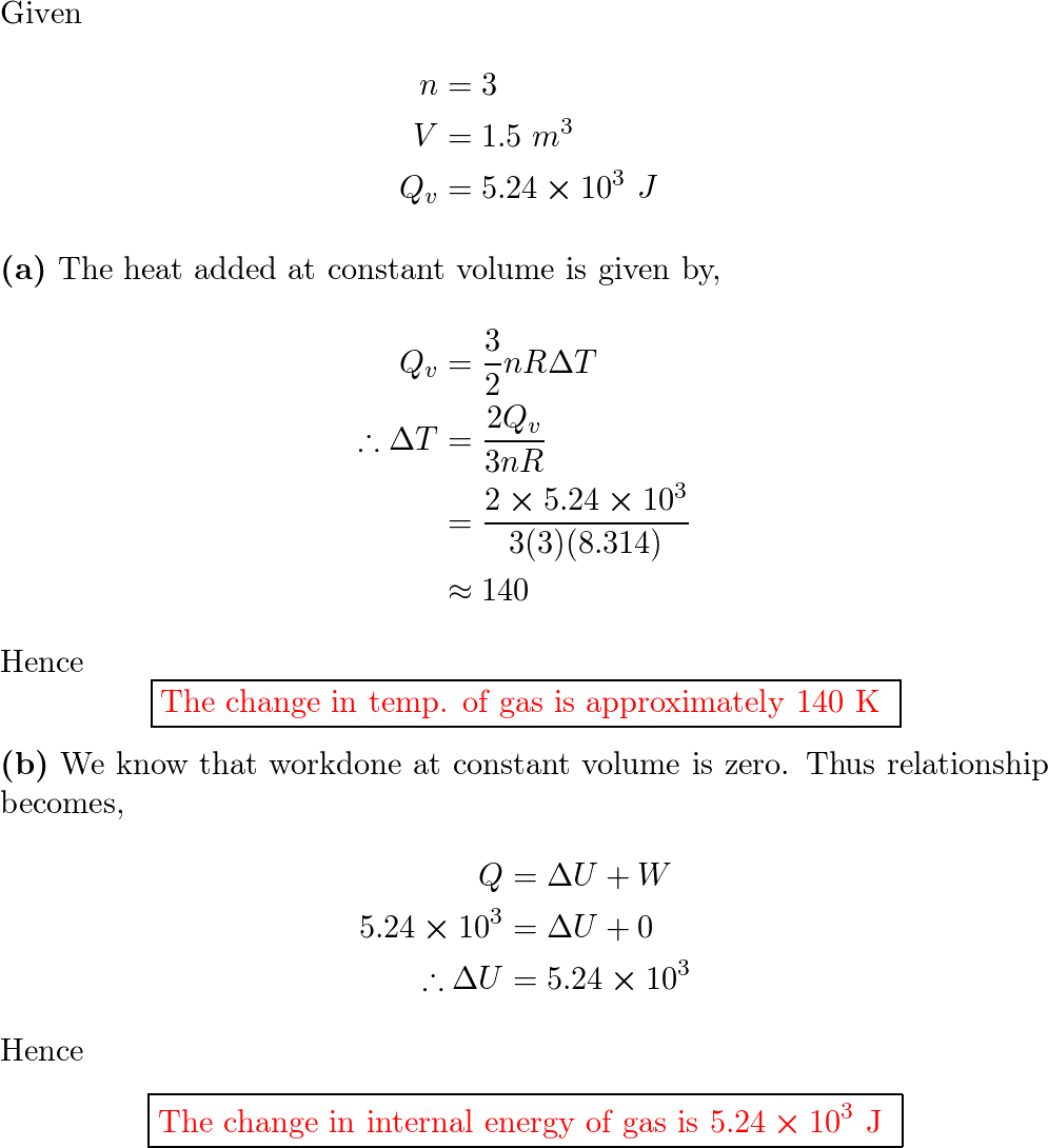 three-moles-of-a-monatomic-ideal-gas-are-heated-at-a-constan-quizlet