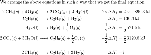 We can use Hess s law to calculate enthalpy changes that can Quizlet