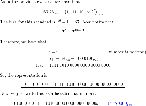 Write down the binary representation of the decimal number 6 | Quizlet