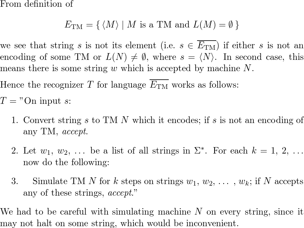 Introduction To The Theory Of Computation 9781133187790 Exercise 5 Quizlet 4601