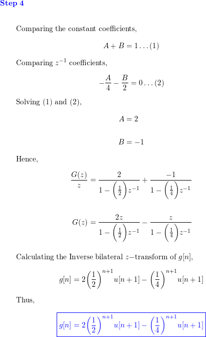 Consider The Following Two Signals X 1 N N 1 U N 1 X 2 N Nu N Let X 1 Z And X 1 Z Respectively Be The Unilateral And Bilateral Z Transforms Of X 1 N And Let X 2 Z And X 2 Z Respectively Be The Unilateral