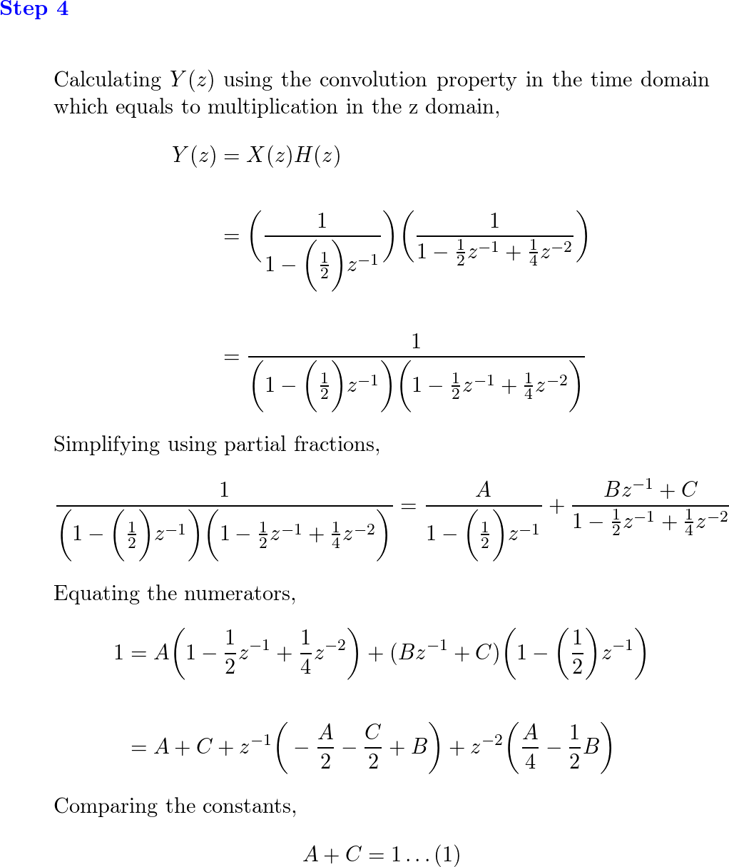 (a) Determine the system function for the casual LTI system | Quizlet