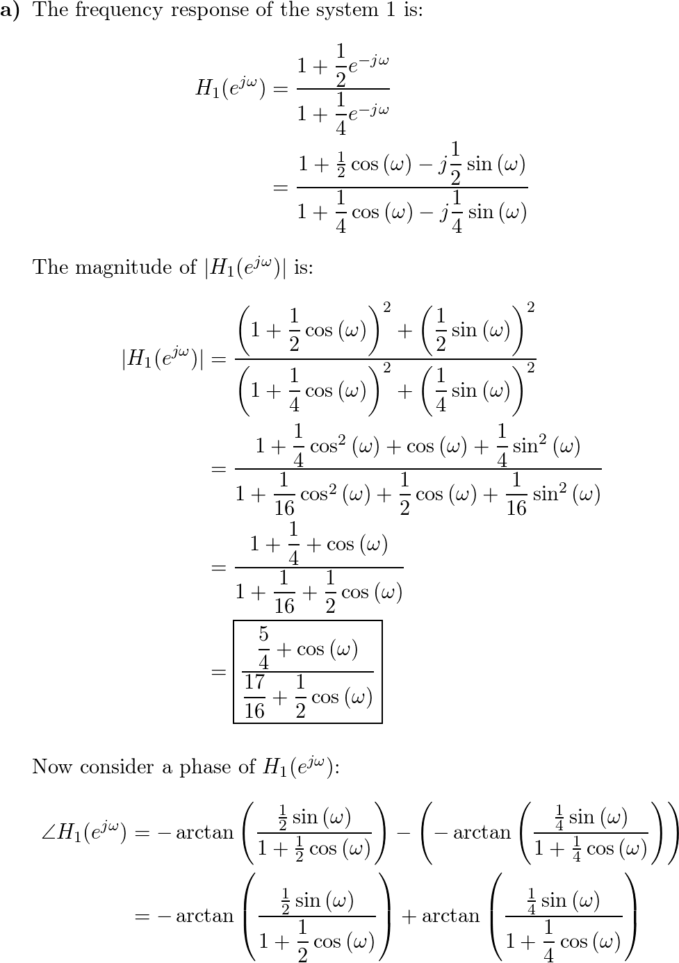 Signals and Systems - 9780138147570 - Exercise 42 | Quizlet