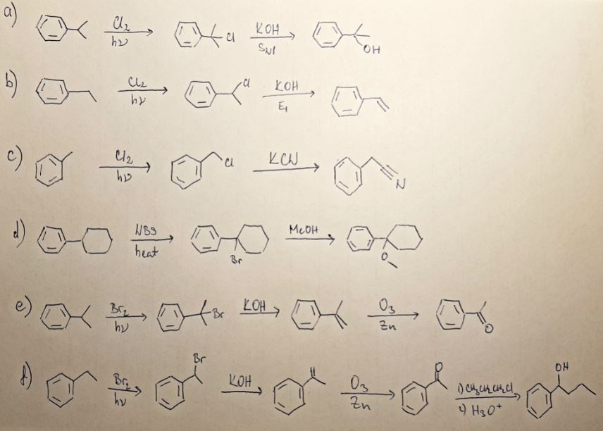 Organic Chemistry - 9781119110477 - Exercise 18a | Quizlet