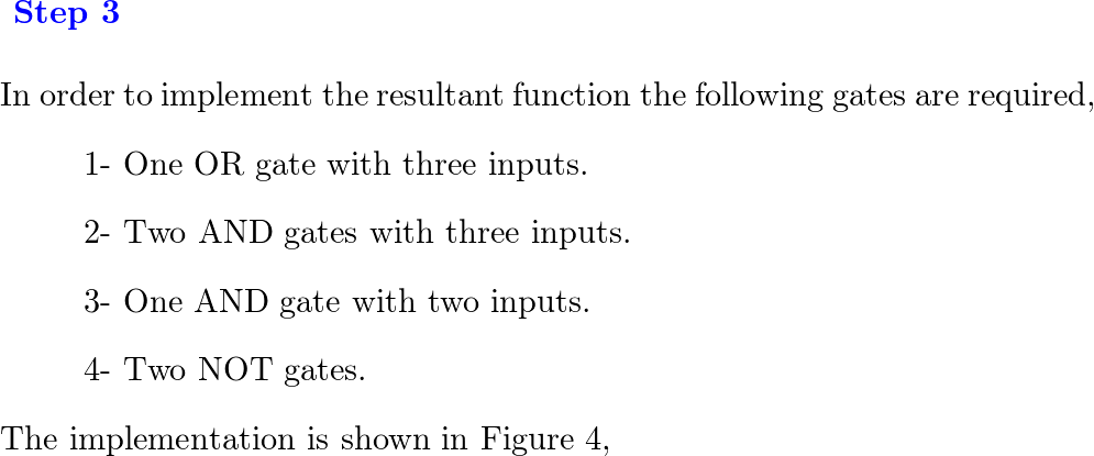 Fundamentals Of Logic Design - 9781133628477 - Exercise 3 | Quizlet