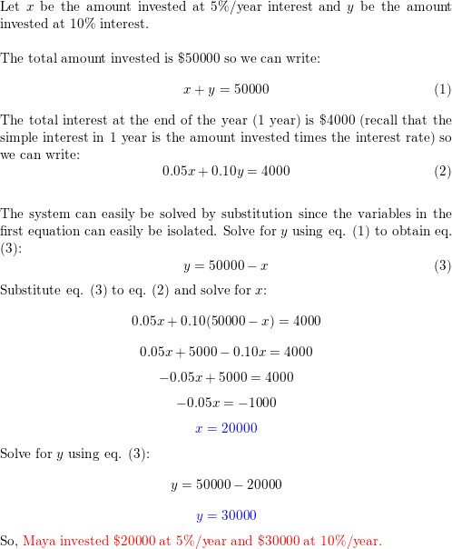 Solved A $50,000 GIC will earn $70,000 of interest over its