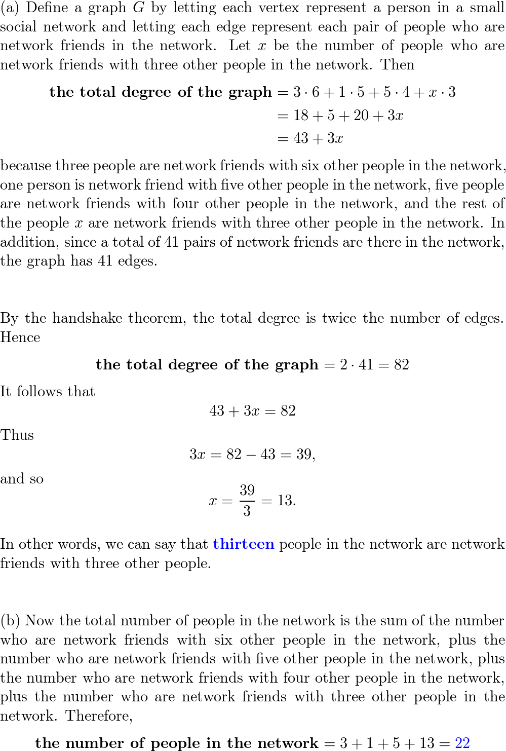 A small social network contains three people who are network Quizlet