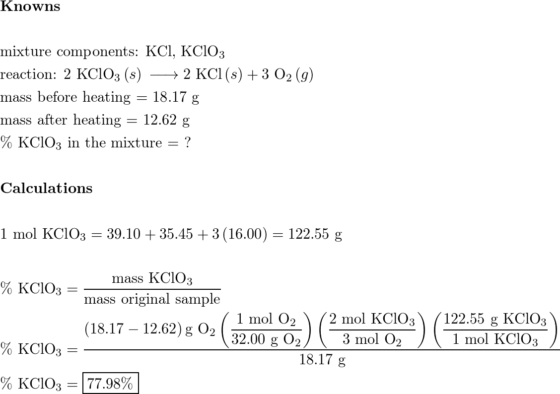 General Chemistry - 9781891389603 - Exercise 44 | Quizlet