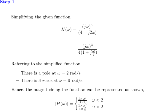 The network function of a circuit is mathbf H omega fr Quizlet