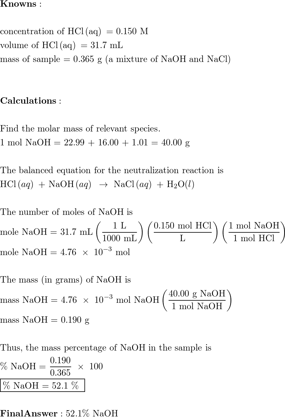 General Chemistry - 9781891389603 - Exercise 35 | Quizlet