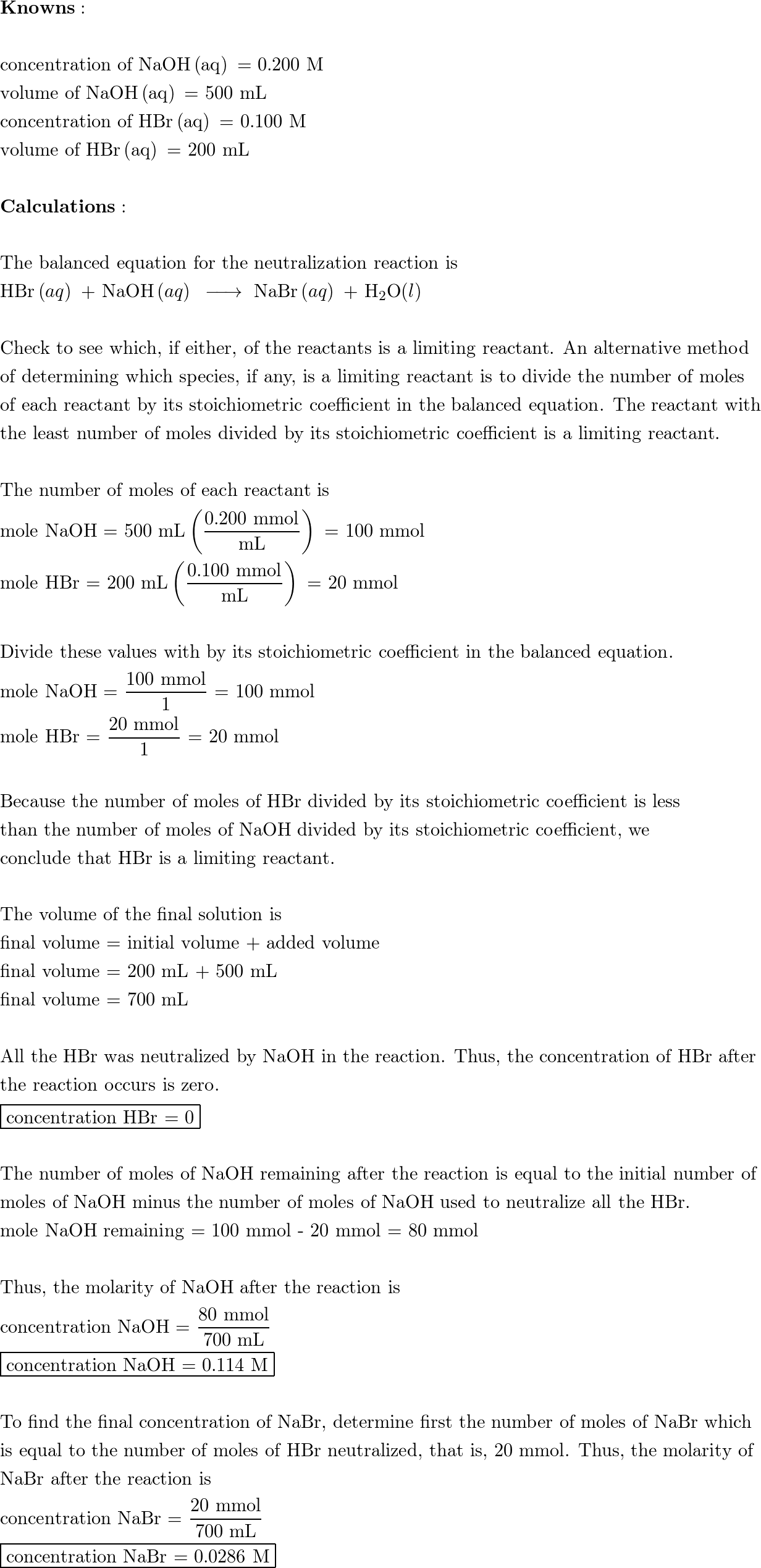 General Chemistry - 9781891389603 - Exercise 34 | Quizlet