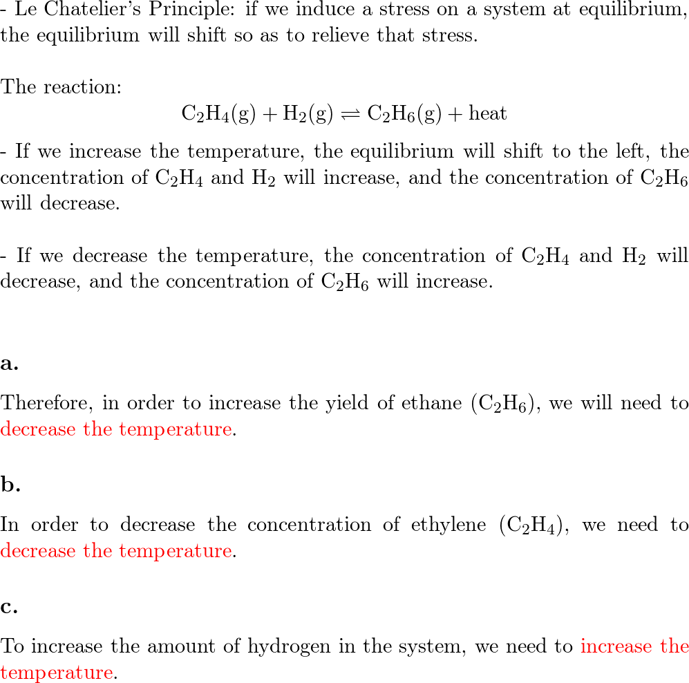 Ethylene left C 2 H 4 right reacts with hydrogen to Quizlet