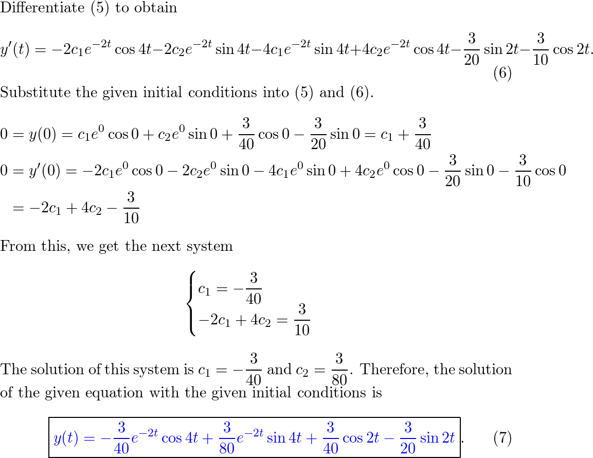 Differential Equations - 9781133109037 - Exercise 13 | Quizlet