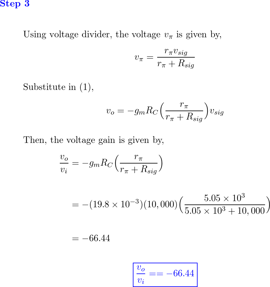 Microelectronic Circuits - 9780199339136 - Exercise 101 | Quizlet