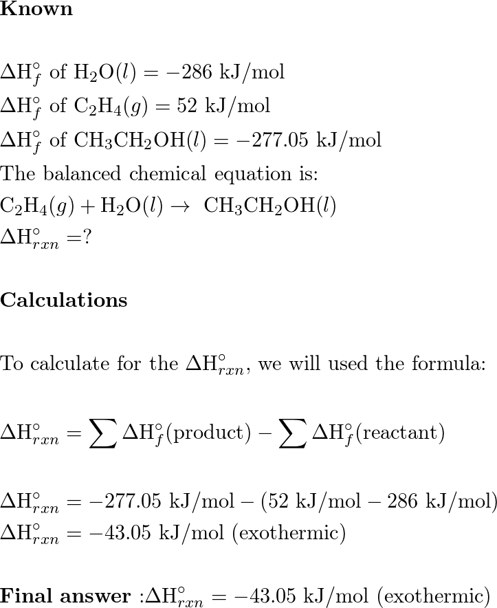 General Chemistry - 9781891389603 - Exercise 29b | Quizlet