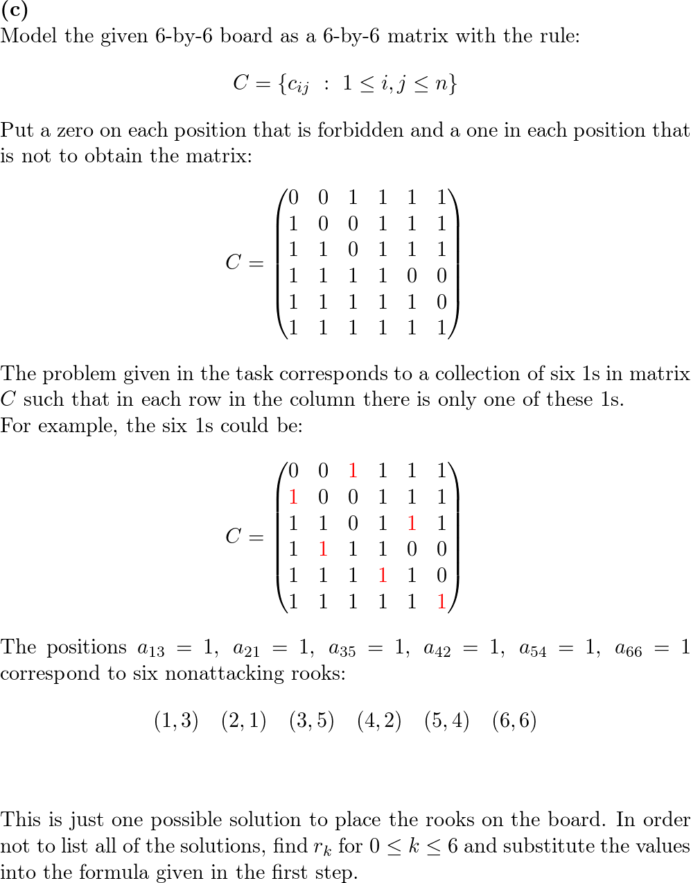 Solved Figure 3.1 Placing 8 nonattacking rooks on a