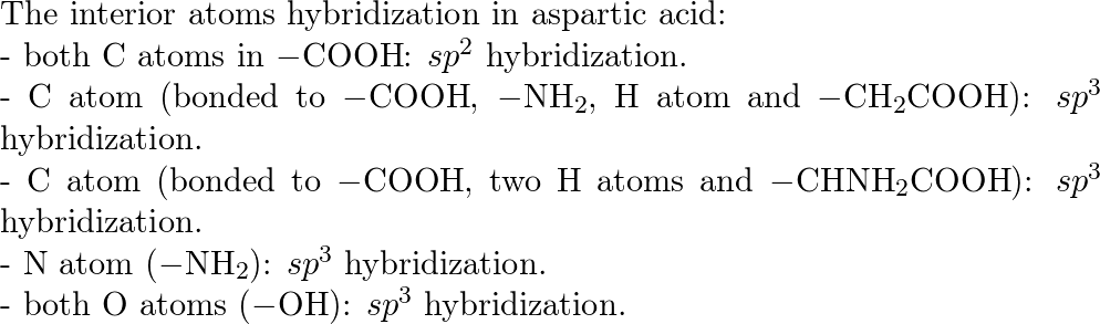 Consider the structure of the amino acid aspartic acid. Indi Quizlet