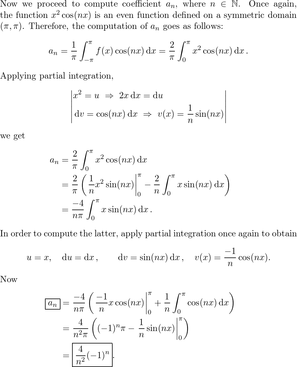 Find the Fourier series of the given function f(x), which is | Quizlet